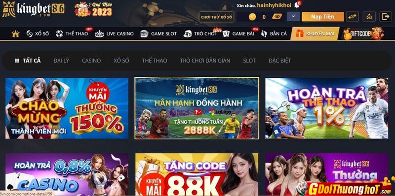Thương hiệu KINGBET86 cá cược sở hữu chất lượng top 1 thế giới 