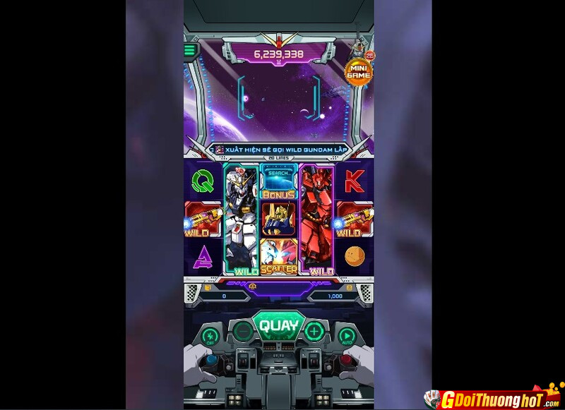 Khám phá cách chơi và chất lượng Gundam Slot đang hot trên thị trường 